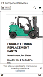 Mobile Screenshot of forkliftparts.co.uk